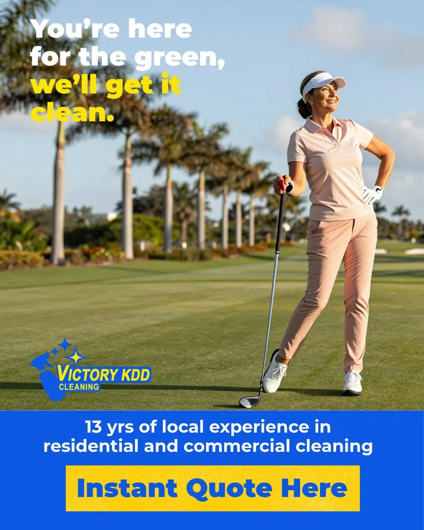 Victory KDD Cleaning social campaign - Florida problems post, variant A